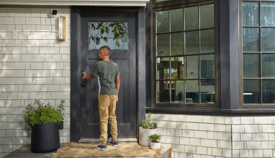 Vivint Smart Lock on home in Atlanta